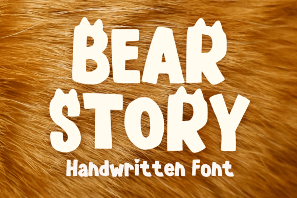 Bear Story Font Review: A Cute Display Typeface for Branding