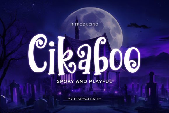 Cikaboo Font: Adding Playful Spooky Charm to Web Design