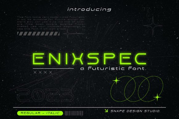 Enixspec Font: A Designer’s Take on Modern Display Type