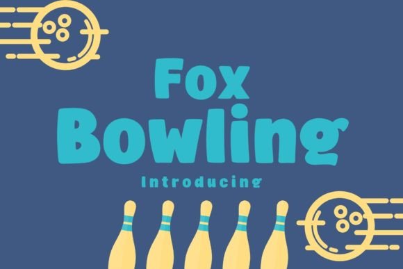 Fox Bowling Font: Bold Display Type for Digital Campaigns