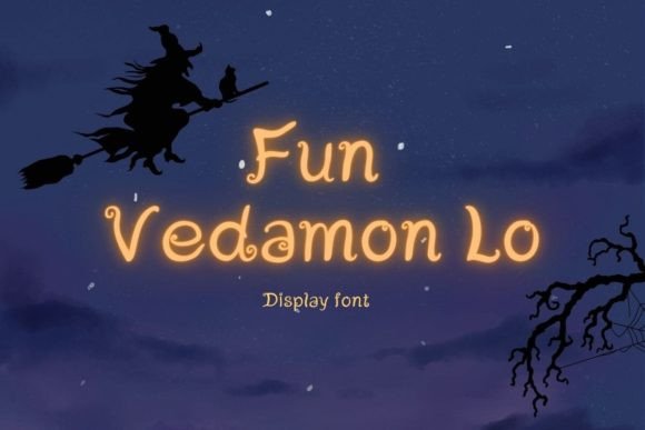 Fun Vedamon Lo Font: Quirky Display Type for Web Design