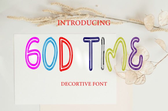God Time Font: Elevating Digital Display Typography