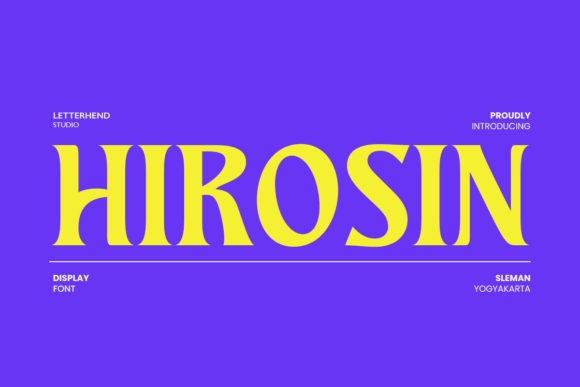 Hirosin Font Review for Modern Web Design