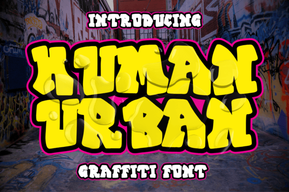 Human Urban Font: Adding Grit to Editorial Design