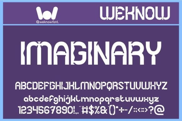 Imaginary Font: Testing a Display Typeface for Web Layouts