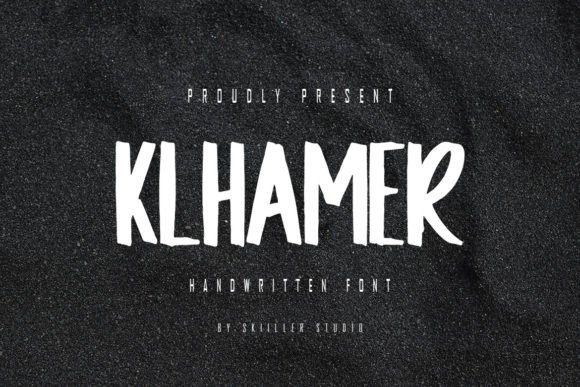 Klhamer Font: A Natural Display Typeface for Organic Branding