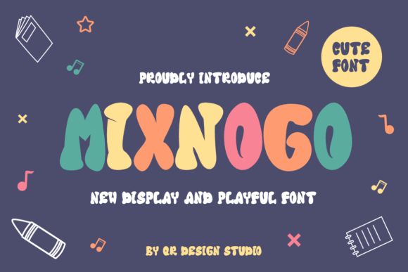 Mixnogo Font: Friendly Display Typography for Web Design