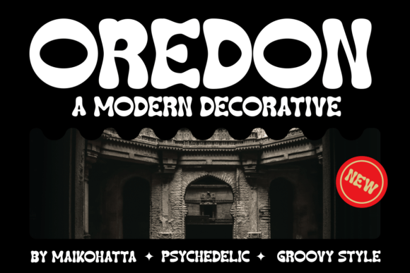 Oredon Font: Adding Energy to Digital Layouts