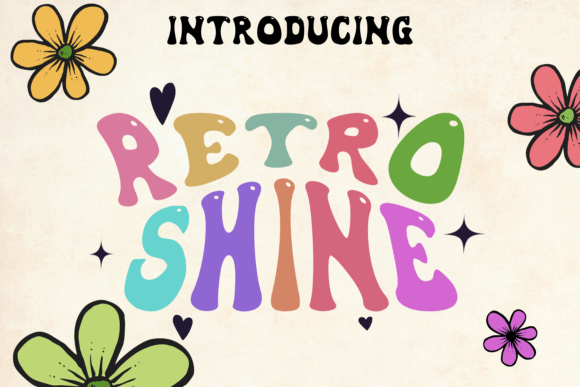 Retro Shine Font: Bold Display Type for Campaigns