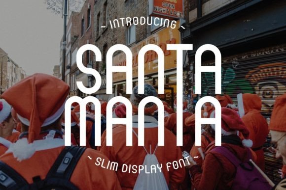 Santa Manta Font: Elevate Your Holiday Brand Identity