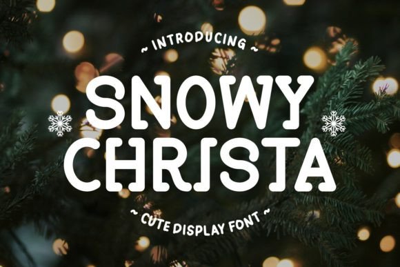 Snowy Christa Font Review: A Designer’s Holiday Branding Test