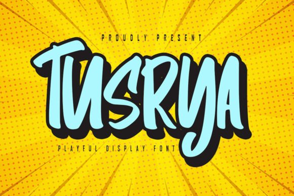 Tusrya Font: Elevating Small Business Branding