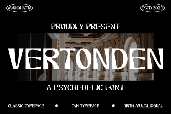 Vertonden Font Review: Energetic Display Type for Campaigns